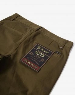 Brixton Reserve Chino Pant - Olive