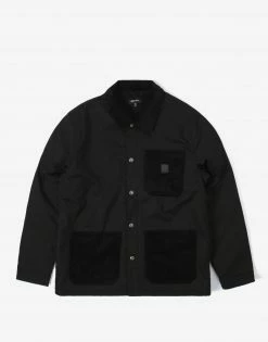 Brixton Survey X Lined Chore Coat - Black
