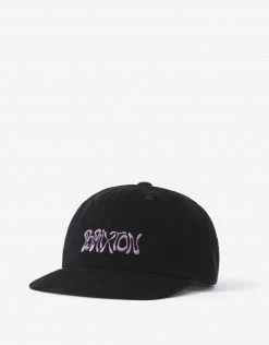 Brixton Trippy MP Snapback Cap - Black