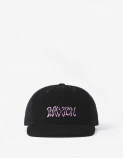 Brixton Trippy MP Snapback Cap - Black