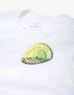 Brixton Tune Out T Shirt - White