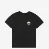 Brixton Wheeler II T Shirt - Black/Blonde