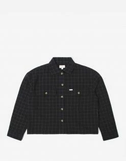 Brixton Women's Bowery Long Sleeve Flannel - Black/Twig
