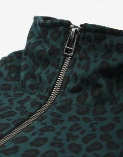 Brixton Women's Derby 1/4 Zip Sweatshirt - Atlantic Deep