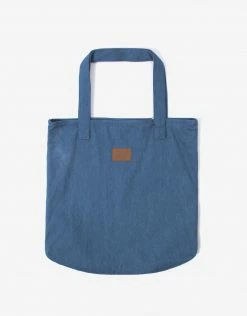 Brixton Women's Done Proper Reversible Tote - 70s Blue Clothing