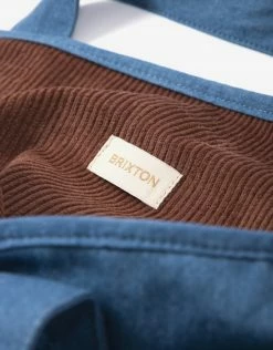 Brixton Women's Done Proper Reversible Tote - 70s Blue Clothing