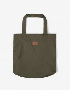 Clothing Brixton Women's Done Proper Reversible Tote - Military Olive/Leopard
