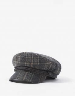Brixton Women's Fiddler Cap - Grey/Lion Clothing