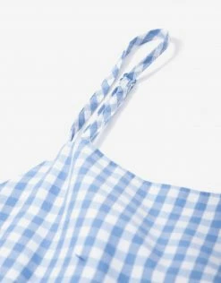 Clothing Brixton Women's Gingham Tier Dress - Casa Blanca Blue
