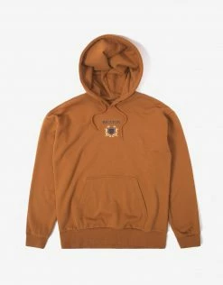 Clothing Brixton Women's Lion Crest Hoodie - Caramel