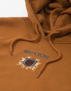 Clothing Brixton Women's Lion Crest Hoodie - Caramel