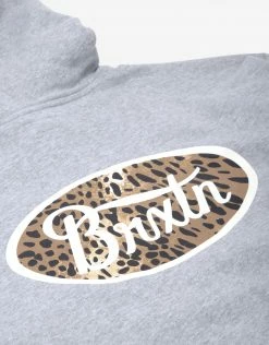 Clothing Brixton Women's Parsons Womens Hood - Heather Grey