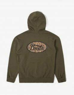 Clothing Brixton Women's Parsons Womens Hood - Military Olive