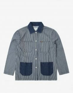 Clothing Brixton Women's Survey Chore Coat - Railroad Stripe