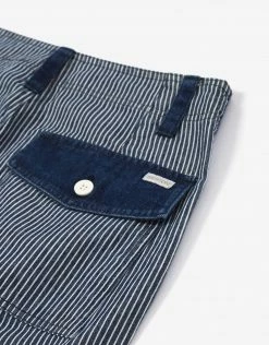 Brixton Women's Vancouver Pant - Railroad Stripe