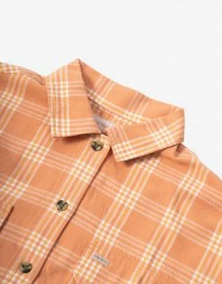 Brixton Women's Bowery Lightweight Flannel Shirt - Dusty Coral