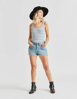 Brixton Women's Coco Bodysuit - White Clothing