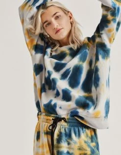 Clothing Brixton Women's Vintage Raglan Crewneck - Captain Blue