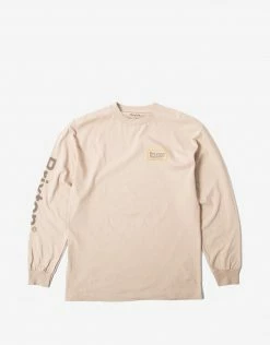 Brixton Palmer II Long Sleeve T Shirt - Sand