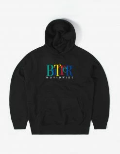 Butter Goods Jumble Embroidered Hoody - Black