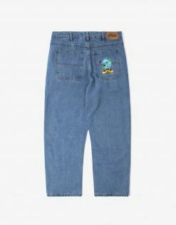 Butter Goods Timbo Denim Pants - Washed Indigo