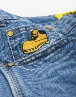 Butter Goods Timbo Denim Pants - Washed Indigo