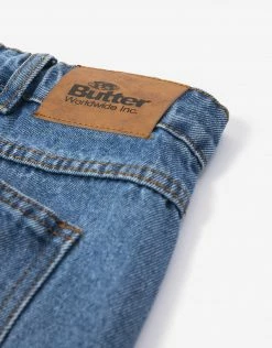 Butter Goods Timbo Denim Pants - Washed Indigo