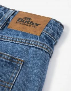 Butter Goods X Peanuts Jazz Denim Jeans - Washed Indigo New Arrivals