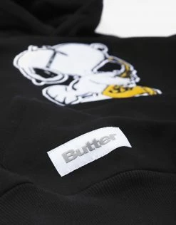 Butter Goods X Peanuts Jazz Hoody - Black