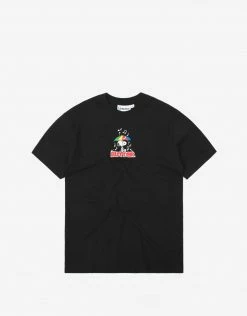 Butter Goods X Peanuts Umbrella T Shirt - Black
