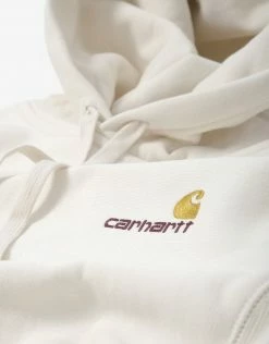 Carhartt WIP American Script Pullover Hoody - Natural