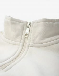 Carhartt WIP Half Zip American Script Sweat - Natural