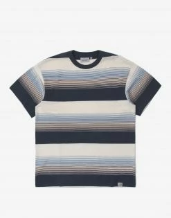 Carhartt WIP Hanmore T Shirt - Hanmore Stripe/Mizar