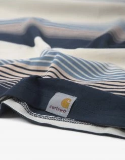 Carhartt WIP Hanmore T Shirt - Hanmore Stripe/Mizar