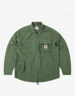 New Arrivals Carhartt WIP LS Berm Shirt - Dollar Green