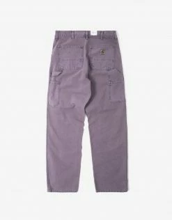 Carhartt WIP Single Knee Pant - Razzmic 7 Carhartt WIP Single Knee Pant - Razzmic