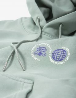 Carrier Goods Logo Hoody - Sage New Arrivals