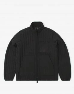 Carrier Goods Quilted Funnel Jacket - Black