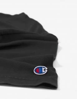 New Arrivals Champion Crewneck T Shirt - Black (Garment Dye)