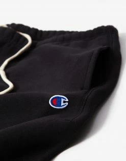 Champion Elastic Cuff Pants - Black