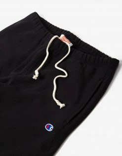 Champion Elastic Cuff Pants - Black