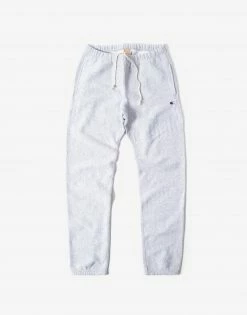 Champion Elastic Cuff Pants - Light Oxford Grey