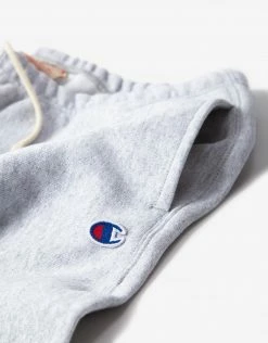 Champion Elastic Cuff Pants - Light Oxford Grey