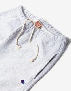 Champion Elastic Cuff Pants - Light Oxford Grey