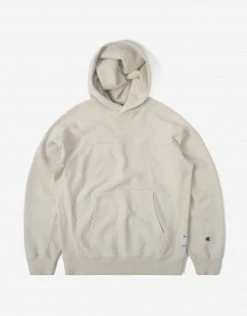 Champion Hooded Sweatshirt - Dove Cream