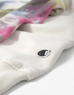 Champion Hooded Sweatshirt - Ecru Tie Dye