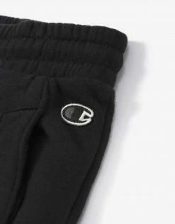 Champion Straight Hem Pants - Black
