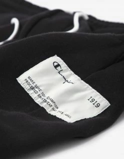 Champion Straight Hem Pants - Black