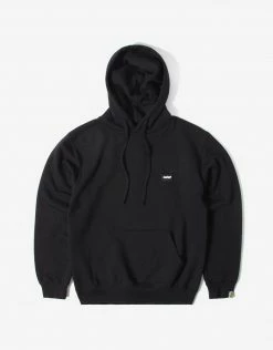Chimp Athletic Badge Hoody - Black Clothing