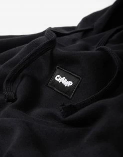 Chimp Athletic Badge Hoody - Black Clothing